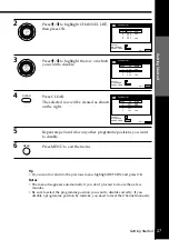 Preview for 27 page of Sony PAL NTSC 4.43 SLV-SE80UX Operating Instructions Manual