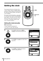 Preview for 28 page of Sony PAL NTSC 4.43 SLV-SE80UX Operating Instructions Manual