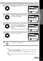 Preview for 29 page of Sony PAL NTSC 4.43 SLV-SE80UX Operating Instructions Manual