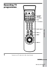 Preview for 37 page of Sony PAL NTSC 4.43 SLV-SE80UX Operating Instructions Manual