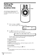 Preview for 54 page of Sony PAL NTSC 4.43 SLV-SE80UX Operating Instructions Manual