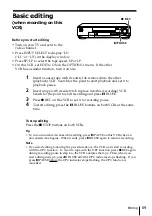 Preview for 69 page of Sony PAL NTSC 4.43 SLV-SE80UX Operating Instructions Manual