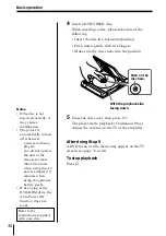 Preview for 30 page of Sony PBD-D50 Operating Instruction