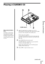 Preview for 37 page of Sony PBD-D50 Operating Instruction