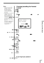 Preview for 67 page of Sony PBD-D50 Operating Instruction