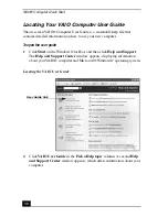 Preview for 30 page of Sony PCG-8P1L Quick Start Manual