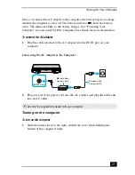 Preview for 27 page of Sony PCG-9F1L Quick Start Manual