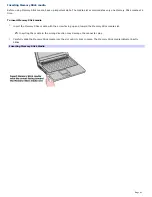 Preview for 61 page of Sony PCG-FRV25 VAIO User Guide  (primary manual) User Manual