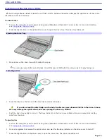 Предварительный просмотр 38 страницы Sony PCG-FRV35 - VAIO - Pentium 4 2.66 GHz User Manual