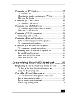 Preview for 3 page of Sony PCG-FX410 Primary User Manual