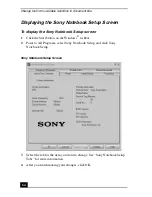 Preview for 64 page of Sony PCG-FX410 Primary User Manual