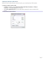 Предварительный просмотр 65 страницы Sony PCG-GRT270 - VAIO - Pentium 4-M 2.6 GHz User Manual