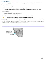 Предварительный просмотр 93 страницы Sony PCG-GRT270 - VAIO - Pentium 4-M 2.6 GHz User Manual