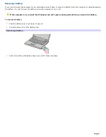 Preview for 8 page of Sony PCG-GRV670P VAIO User Manual