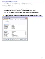 Предварительный просмотр 141 страницы Sony PCG-K17 - VAIO - Pentium 4 3.06 GHz User Manual