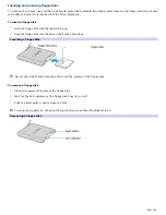 Preview for 103 page of Sony PCG-K23 - VAIO - Mobile Pentium 4 2.8 GHz User Manual