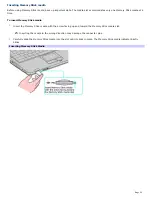 Preview for 21 page of Sony PCG-K45 - VAIO - Mobile Pentium 4 3.2 GHz User Manual