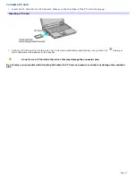 Preview for 27 page of Sony PCG-NV190P VAIO   (primary manual) User Manual