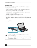 Preview for 26 page of Sony PCG-R505EL VAIO User Guide  (primary manual) User Manual