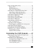 Preview for 3 page of Sony PCG-R505ES User Manual