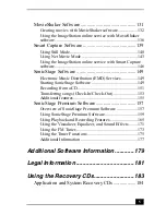 Preview for 5 page of Sony PCG-R505ES User Manual