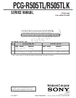 Preview for 93 page of Sony PCG-R505TE Primary Service Manual