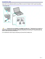 Preview for 32 page of Sony PCG-SRX87 VAIO User Guide  (primary manual) User Manual