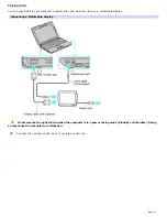 Предварительный просмотр 43 страницы Sony PCG-TR1A - VAIO - Pentium M 900 MHz User Manual