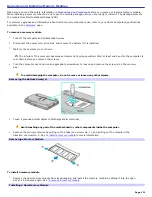 Предварительный просмотр 121 страницы Sony PCG-TR5AP VAIO User Manual