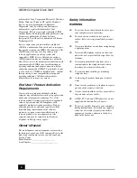 Preview for 6 page of Sony PCG-V505DC2K Quick Start Manual