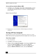 Preview for 32 page of Sony PCG-V505DC2K Quick Start Manual