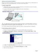 Preview for 27 page of Sony PCG-V505DX - VAIO - Pentium M 1.4 GHz User Manual