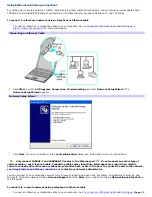 Preview for 32 page of Sony PCG-V505DX - VAIO - Pentium M 1.4 GHz User Manual