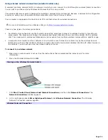 Preview for 34 page of Sony PCG-V505DX - VAIO - Pentium M 1.4 GHz User Manual