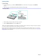 Preview for 13 page of Sony PCG-V505EC User Manual