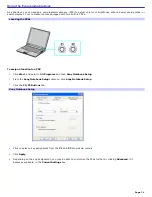 Preview for 74 page of Sony PCG-Z1A VAIO User Manual