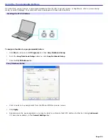 Предварительный просмотр 98 страницы Sony PCG-Z1WAMP1 VAIO User Guide (primary manual) User Manual