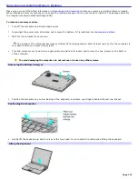 Preview for 157 page of Sony PCG-Z1WAMP3 VAIO User Guide (primary manual) User Manual