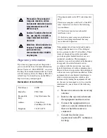 Preview for 5 page of Sony PCG-Z505GE (Spanish) Guía Del Usuario