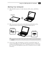 Preview for 23 page of Sony PCG-Z505SX User Manual