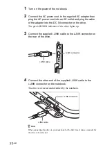 Предварительный просмотр 20 страницы Sony PCGA-DDRW1 Operating Instructions Manual