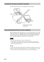 Предварительный просмотр 26 страницы Sony PCGA-DDRW1 Operating Instructions Manual