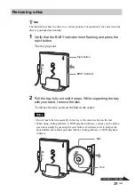 Предварительный просмотр 29 страницы Sony PCGA-DDRW1 Operating Instructions Manual