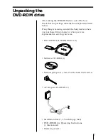 Preview for 7 page of Sony PCGA-DVD51 Operating Instructions Manual