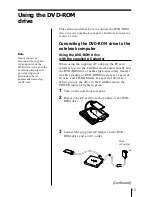 Preview for 13 page of Sony PCGA-DVD51 Operating Instructions Manual