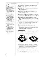 Preview for 16 page of Sony PCGA-DVD51 Operating Instructions Manual