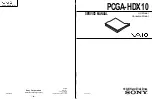 Sony PCGA-HDX10 Service Manual preview