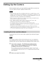 Preview for 7 page of Sony PCGA UVC11A - VAIO USB Visual Communication Camera Operating Instructions Manual