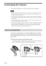 Preview for 14 page of Sony PCGA UVC11A - VAIO USB Visual Communication Camera Operating Instructions Manual