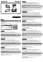 Preview for 1 page of Sony PCK-LM13 How To Use